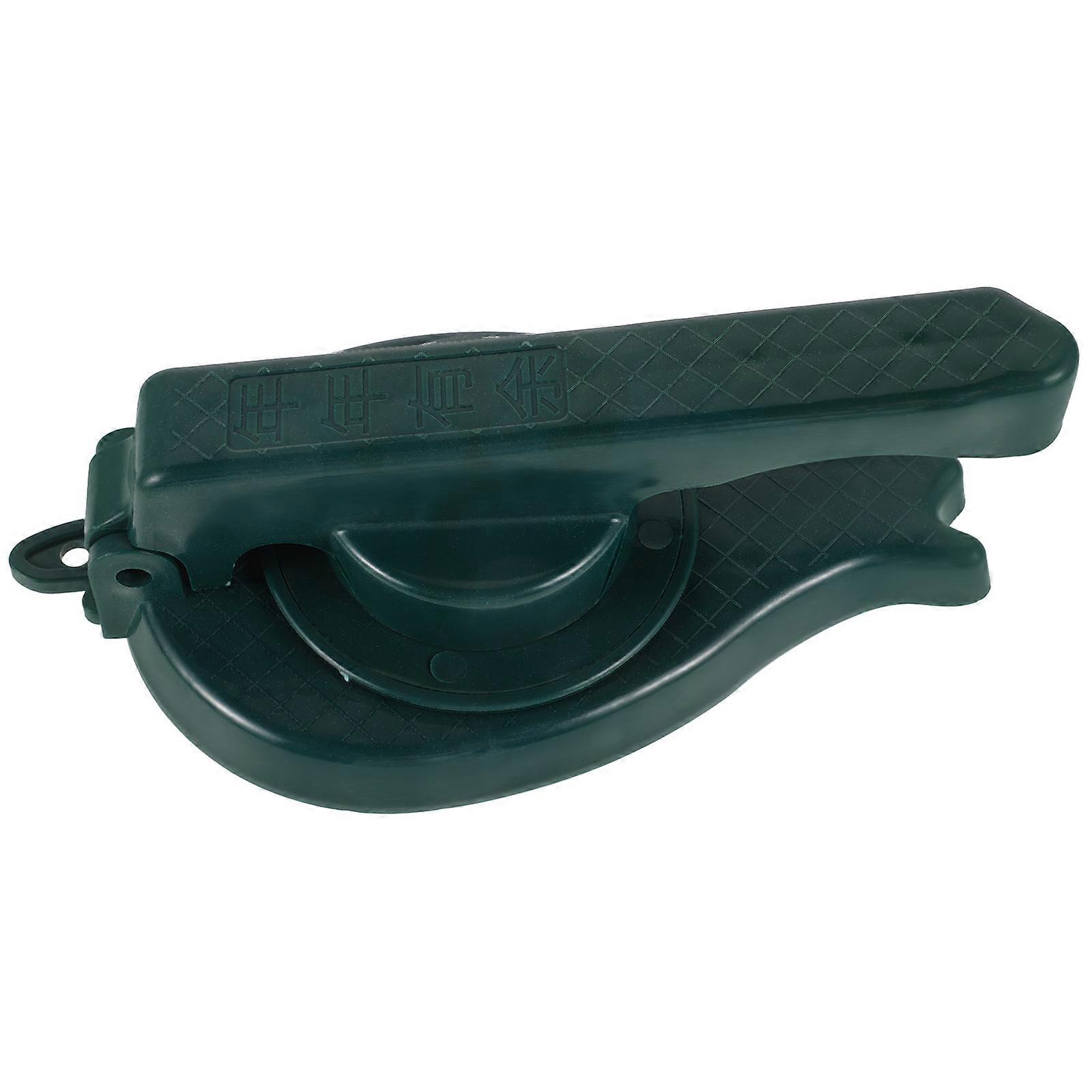 Dumpling Wrapper Presser Kitchen Tool For Home Cooking Simple .00X12.00X7.70CM Green 1Set