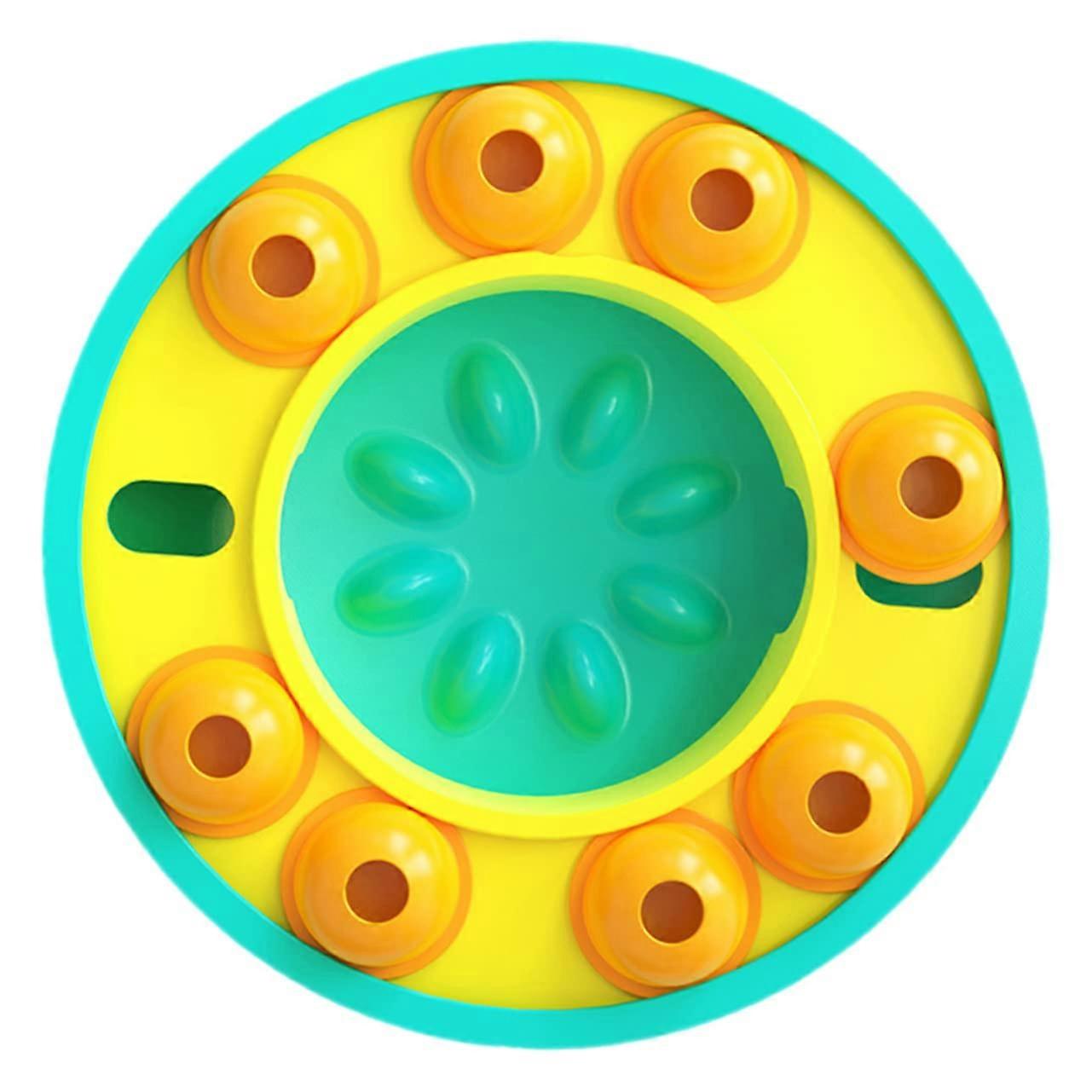 Interactive Dog Puzzle Feeder Toy Durable Slow Feeder for Dogs and Cats Promotes Mental Stimulation and Training Safe