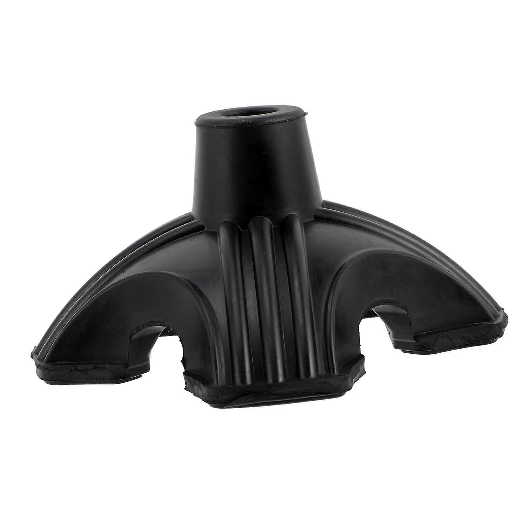 Self-Standing Rubber Feet For Walking Sticks, Non-Slip Prong Spikes For Stability On Any Surface, Elderly And Disabled