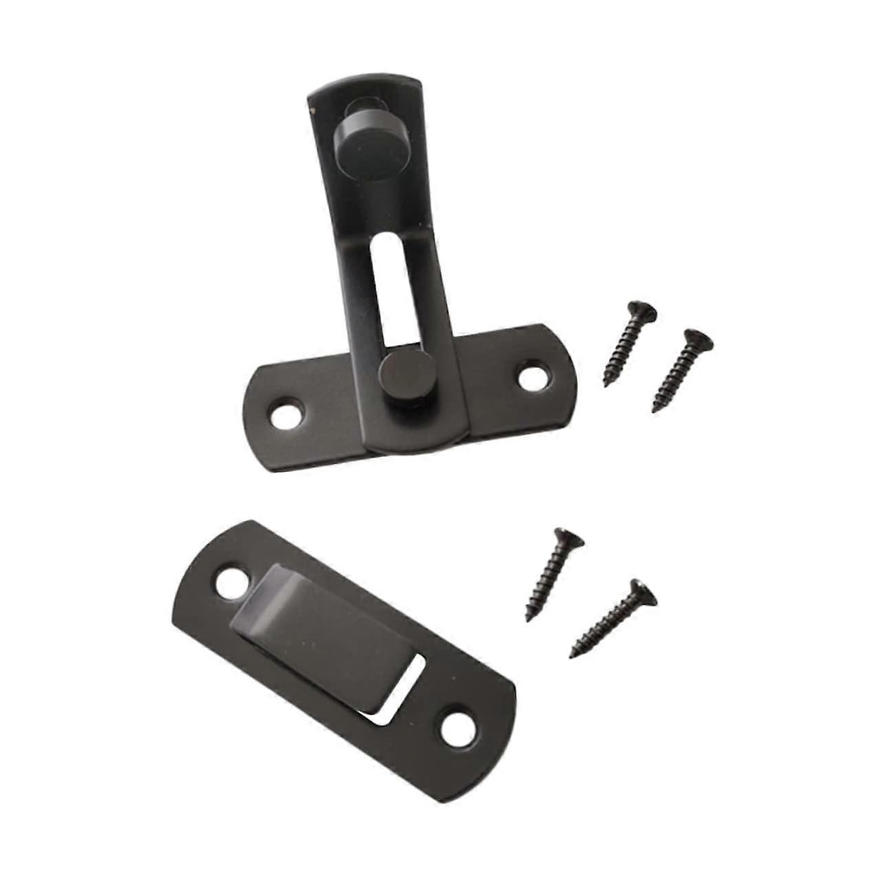90 Degree Flip Door Lock Bolt for Barn Doors and Garden Furniture, Durable, Reinforced, For Left and Right Application