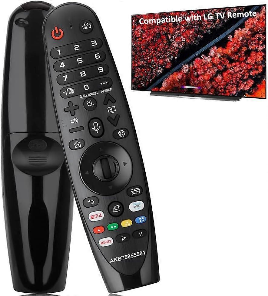 Universal Remote Control for LG Smart TV Magic Remote（NO Voice Function No Pointer Function） Compatible with All Models for LG TV Black