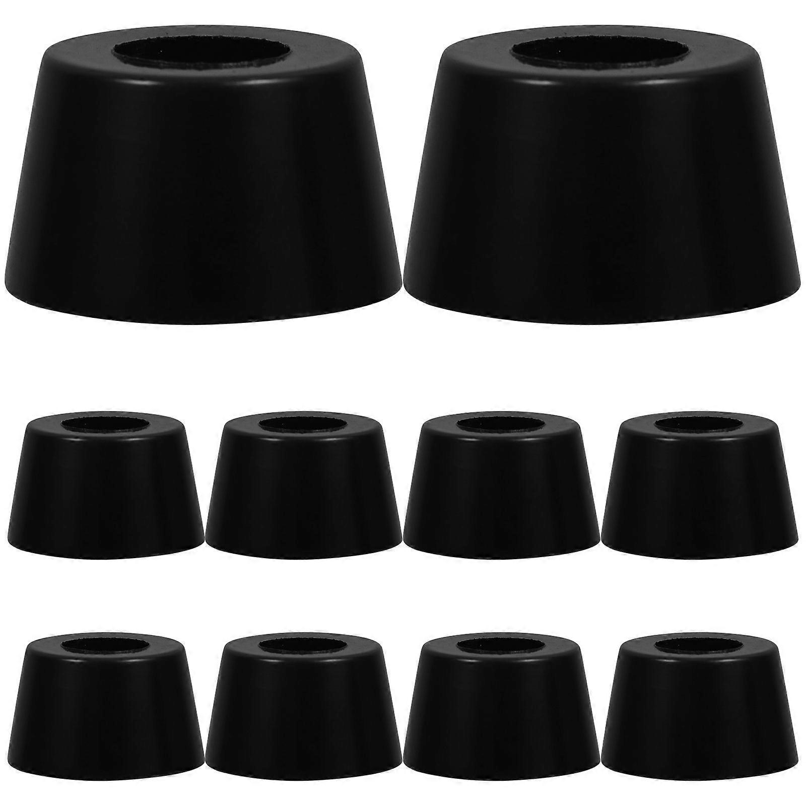 10pcs μαξιλάρια ποδιών πλυντηρίου ρούχων Αντικραδασμικά μαξιλάρια ποδιών Πλυντήριο και στεγνωτήριο Αντιολισθητικό χαλάκι καταψύκτη Πόδι αντιολισθητικά χαλάκια Πλυντήριο ρούχων Αντιολισθητικά πόδια