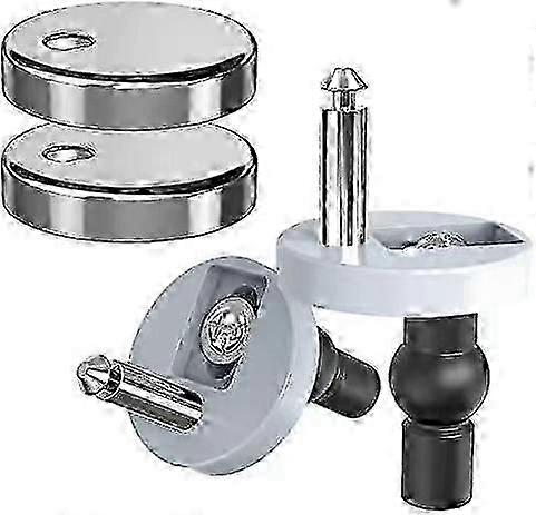 Universal Toilet Seat Kit with Fasteners for Replacement