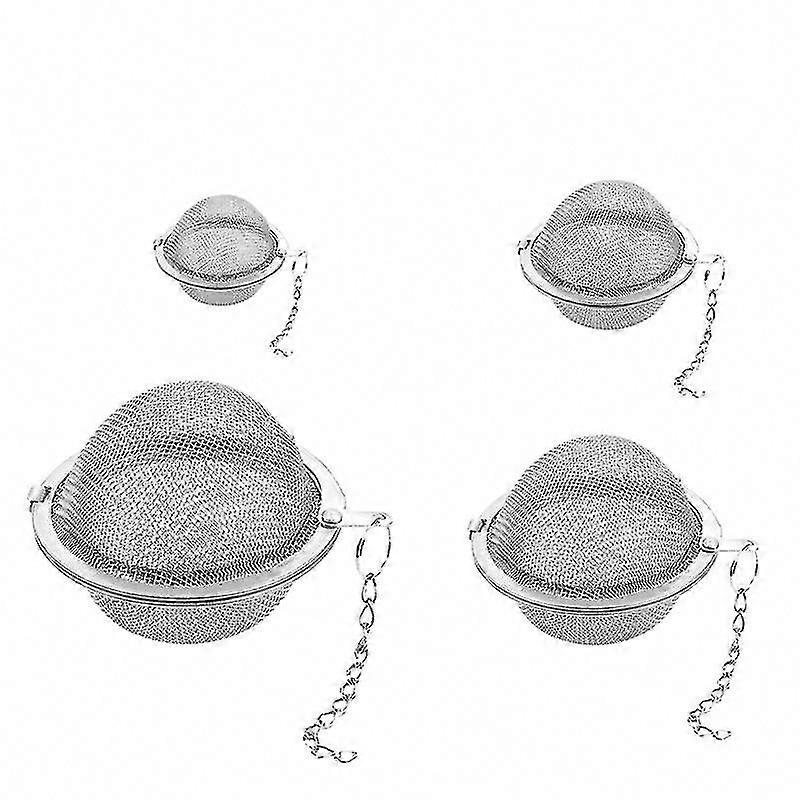 4pcs Mesh Tea Infuser for Loose Leaf Tea Brewing