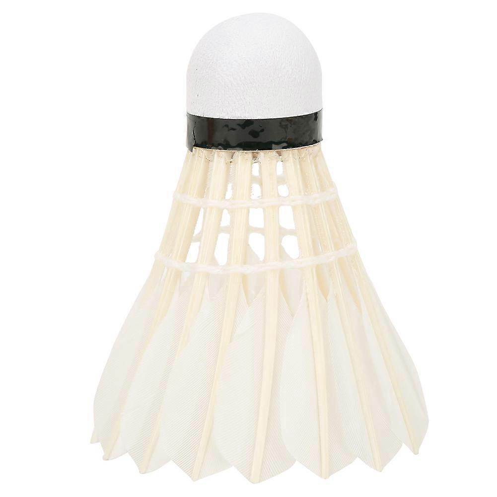 12PCS 1005 Goose Feather Badminton Shuttlecocks for Training 40x6.5cm