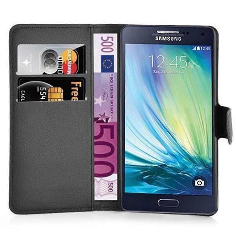 Samsung Galaxy A3 2015 Case - Protective Case with Card Slots and Stand Function