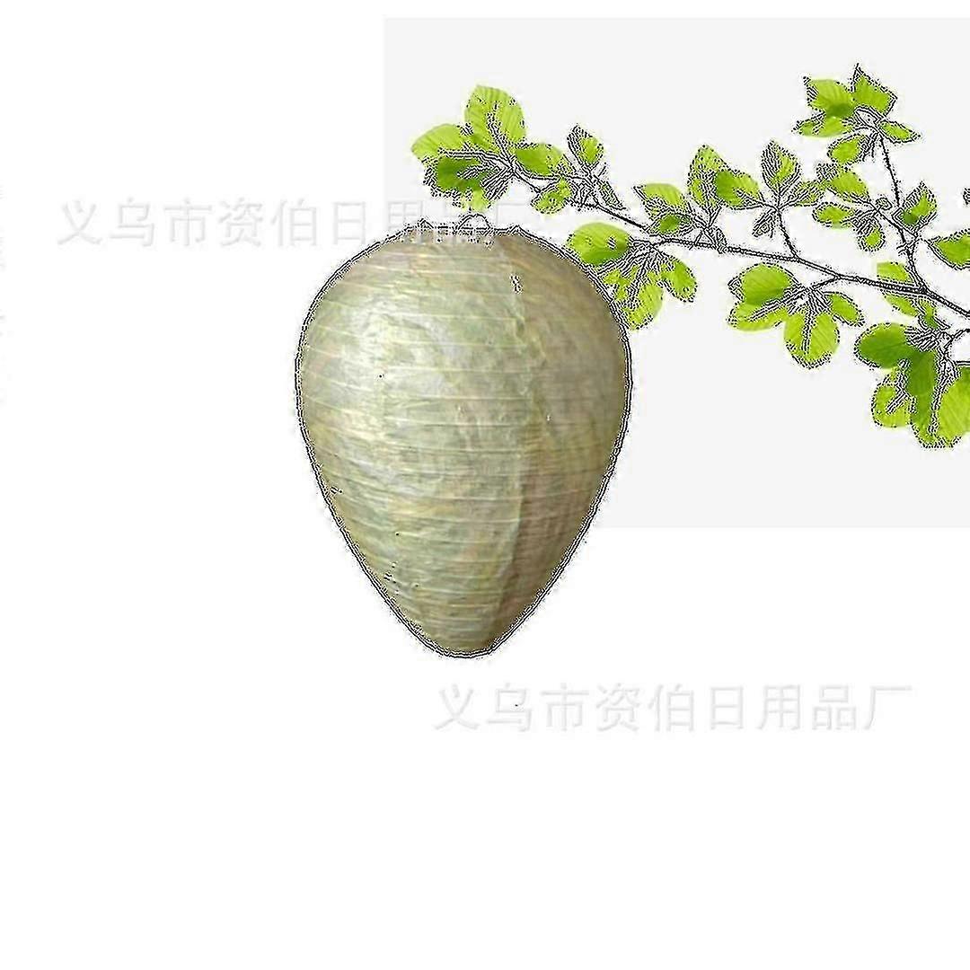 4 Pieces Waterproof Wasp Nest Decoys Hanging Hornet Deterrents Fake...