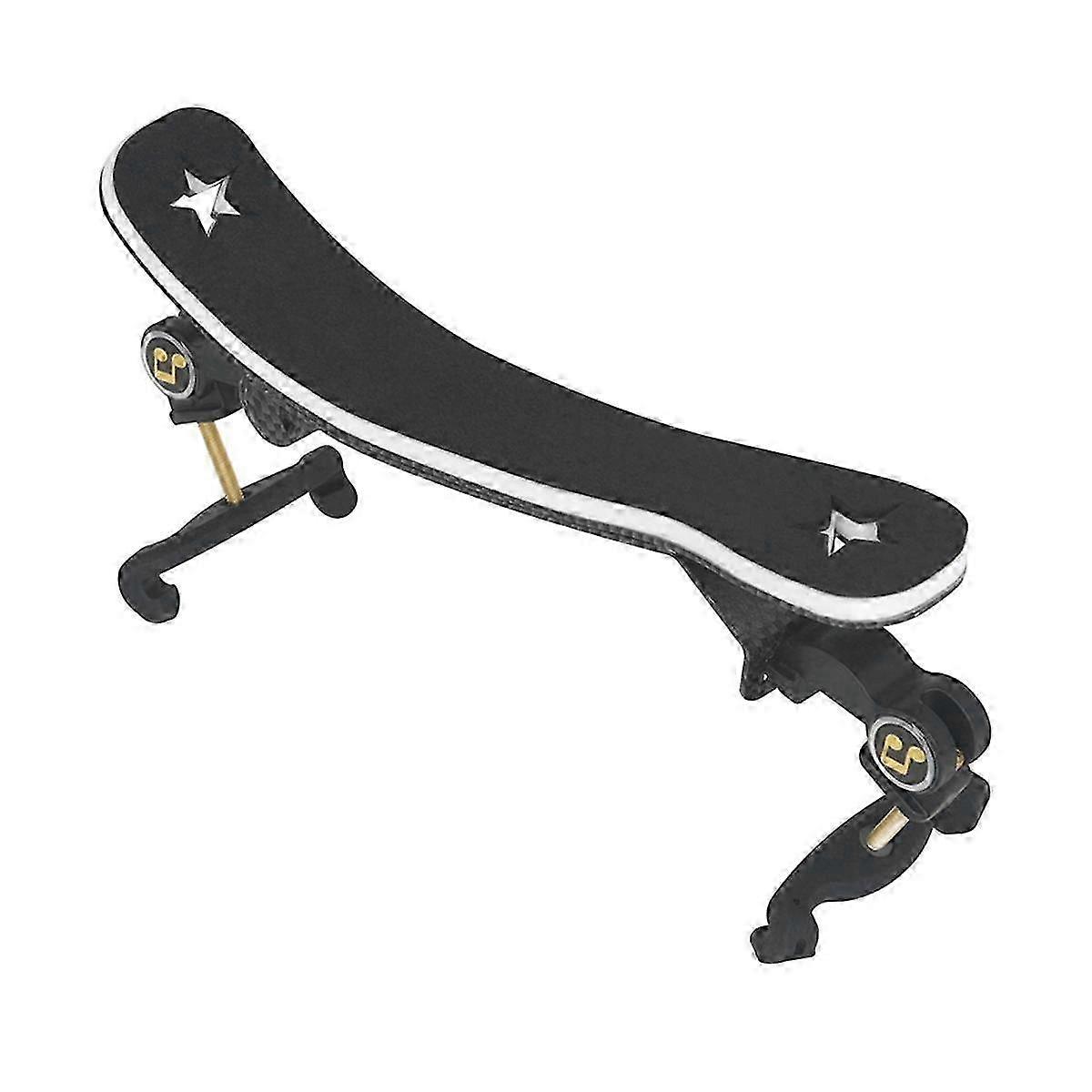 Violin Shoulder Rest 1/2 Aluminum Violin Shoulder Rest Adjustable Height High Quality String Instrument Accessory