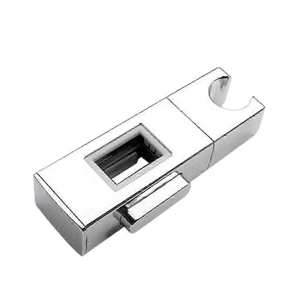 Bathroom shower holder for adjustable rotatable bracket