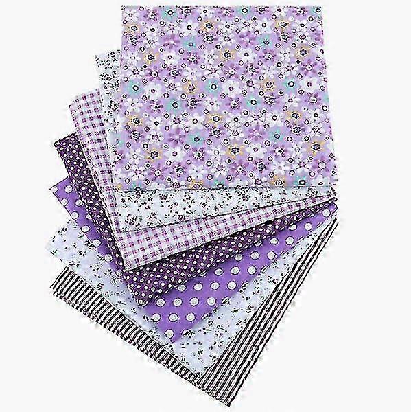 7pcs/set Floral Cotton Fabric Sewing Fabric Patchwork Quilting Prin...
