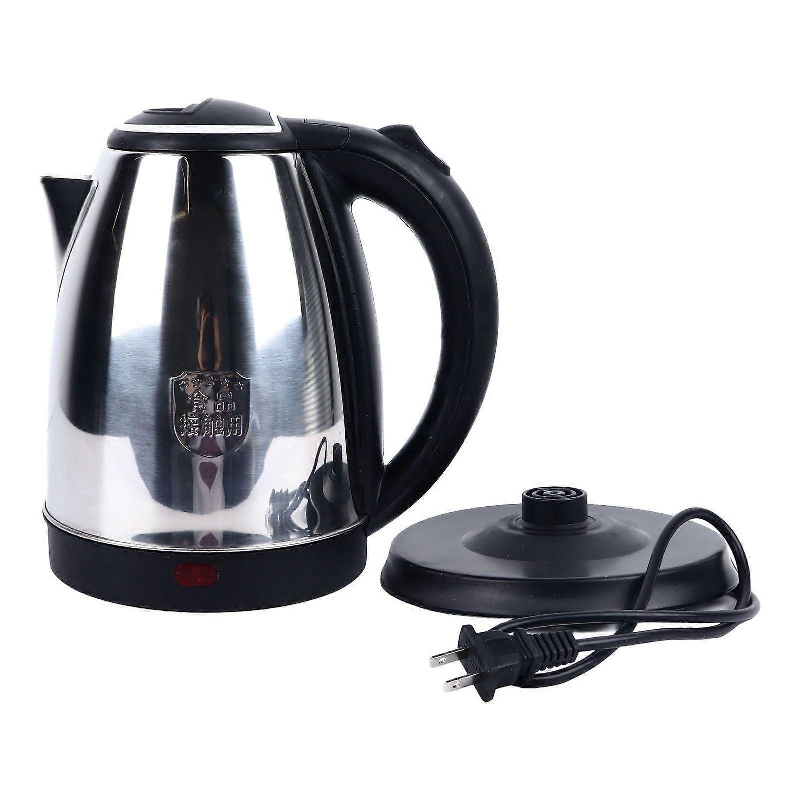 Stainless Steel Electric Kettle Hot Water Boiler Fast Boiling Countertop Heater Auto Shut Off for Coffee Tea Maker