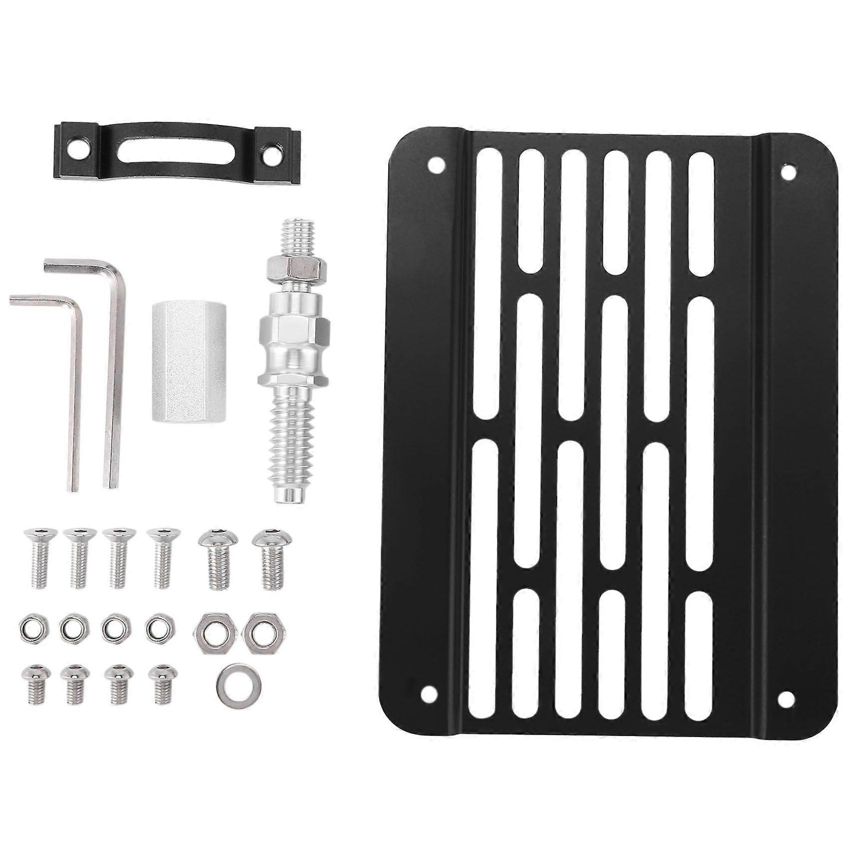 Bumper Tow License Plate Frame Holder Relocator Mounting Bracket For 2015-Up Fr-S 2013-Up