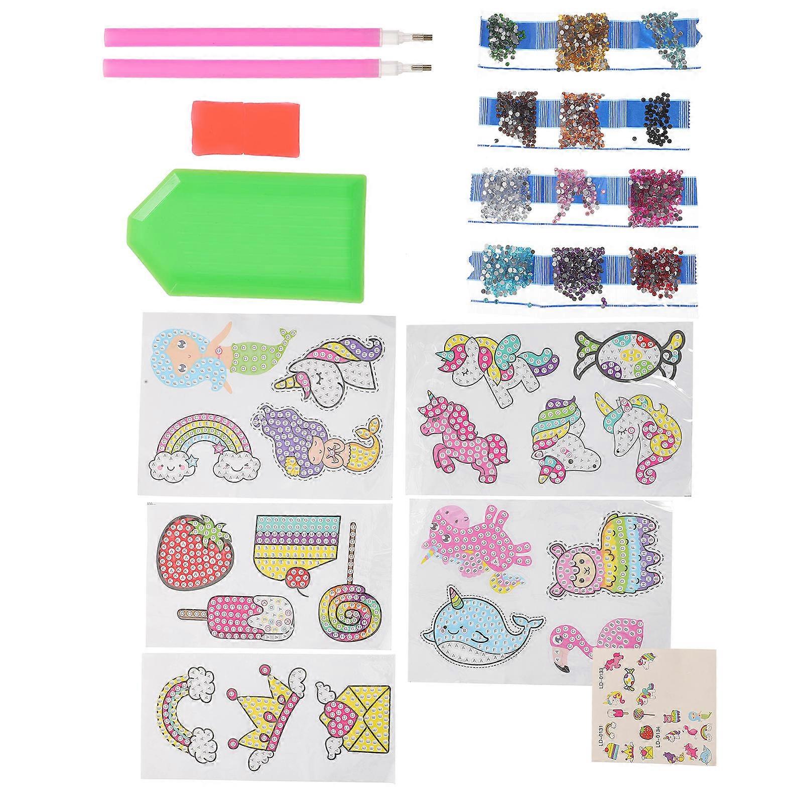 Stickers Adhesive Kids Drawing Stickers for Decoration 1Set