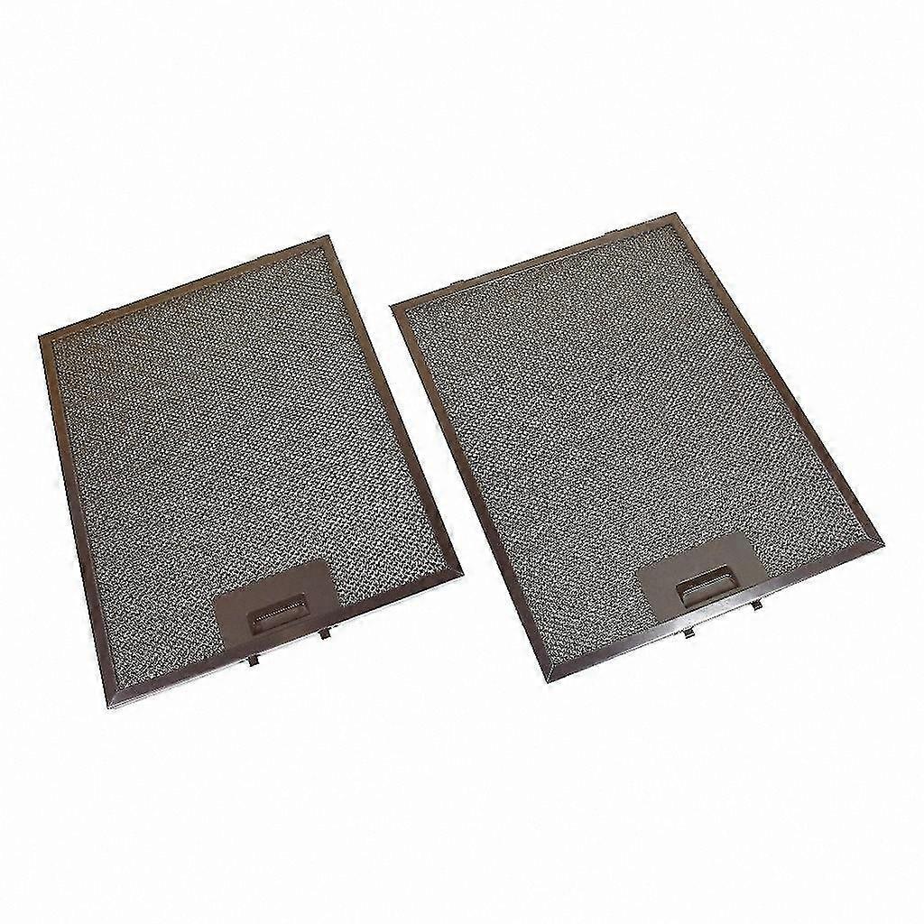 2-Pack Universal 320 x 260 mm Grease Filter for Cooker Hoods in Metal