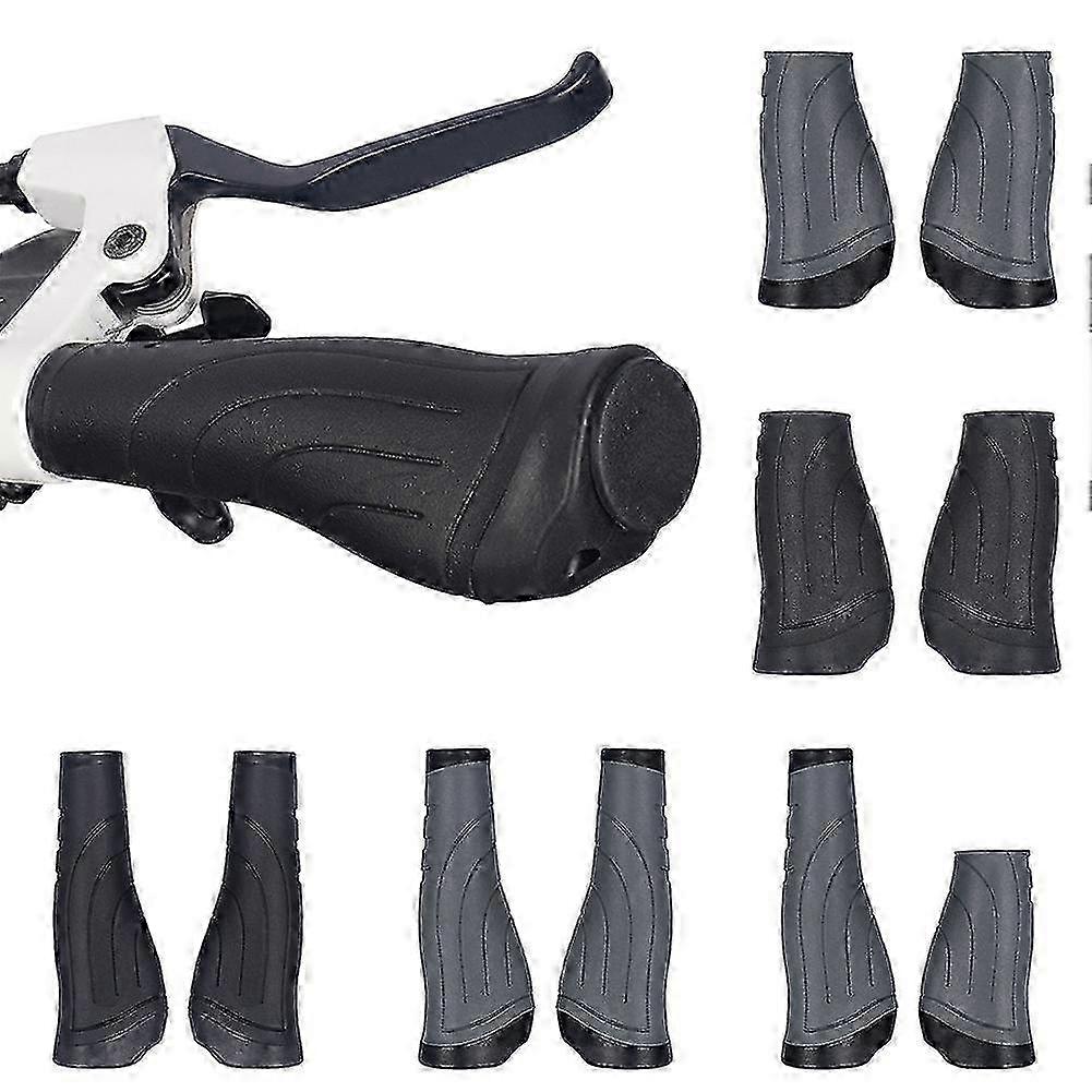 1 Pair Non-slip Bicycle Hand Rest Bar End Lock Swivel Handle Grip Bike Accessory