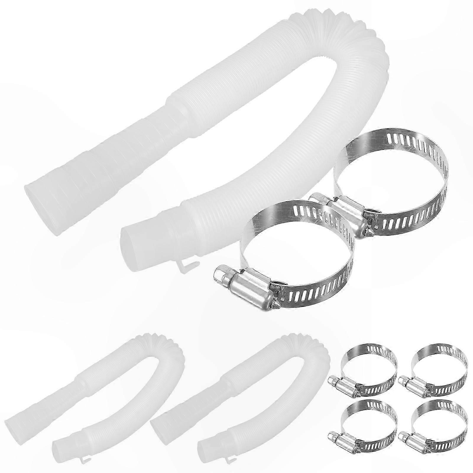 3-Pack Pool Pump Hoses for Swimming Pool Maintenance and Replacement Supply