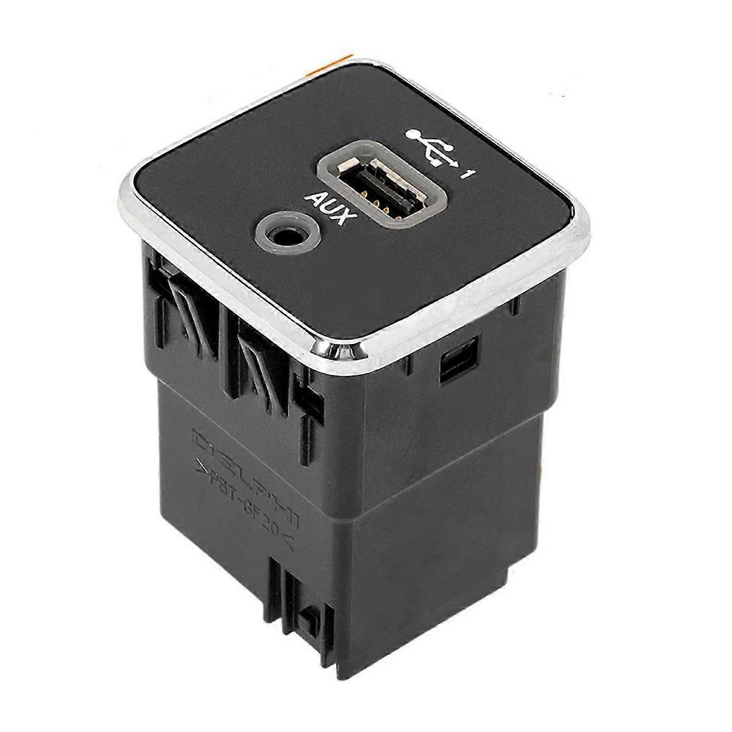 USB AUX Interface Front USB Charging Port for Jeep Cherokee Compass