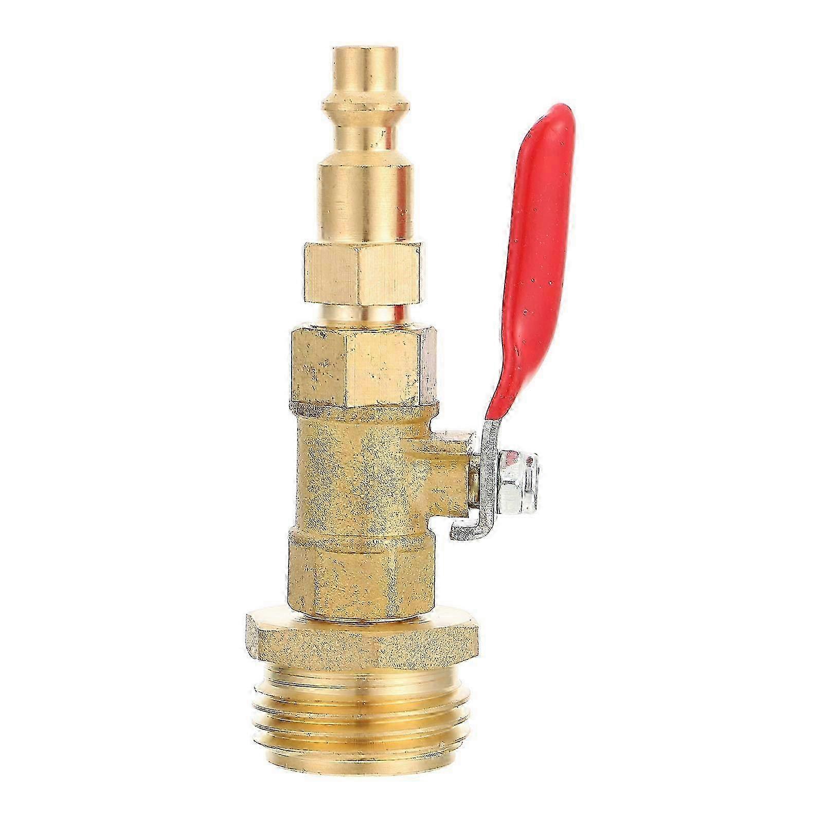 Pipe Winterizing Adapter External Threaded Brass Blow Out Fitting Accessory