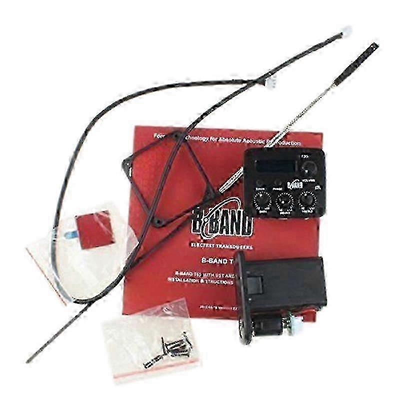 طقم أنظمة التقاط الغيتار الصوتي جنرال ب باند T35 3-Band Eq مع موالف