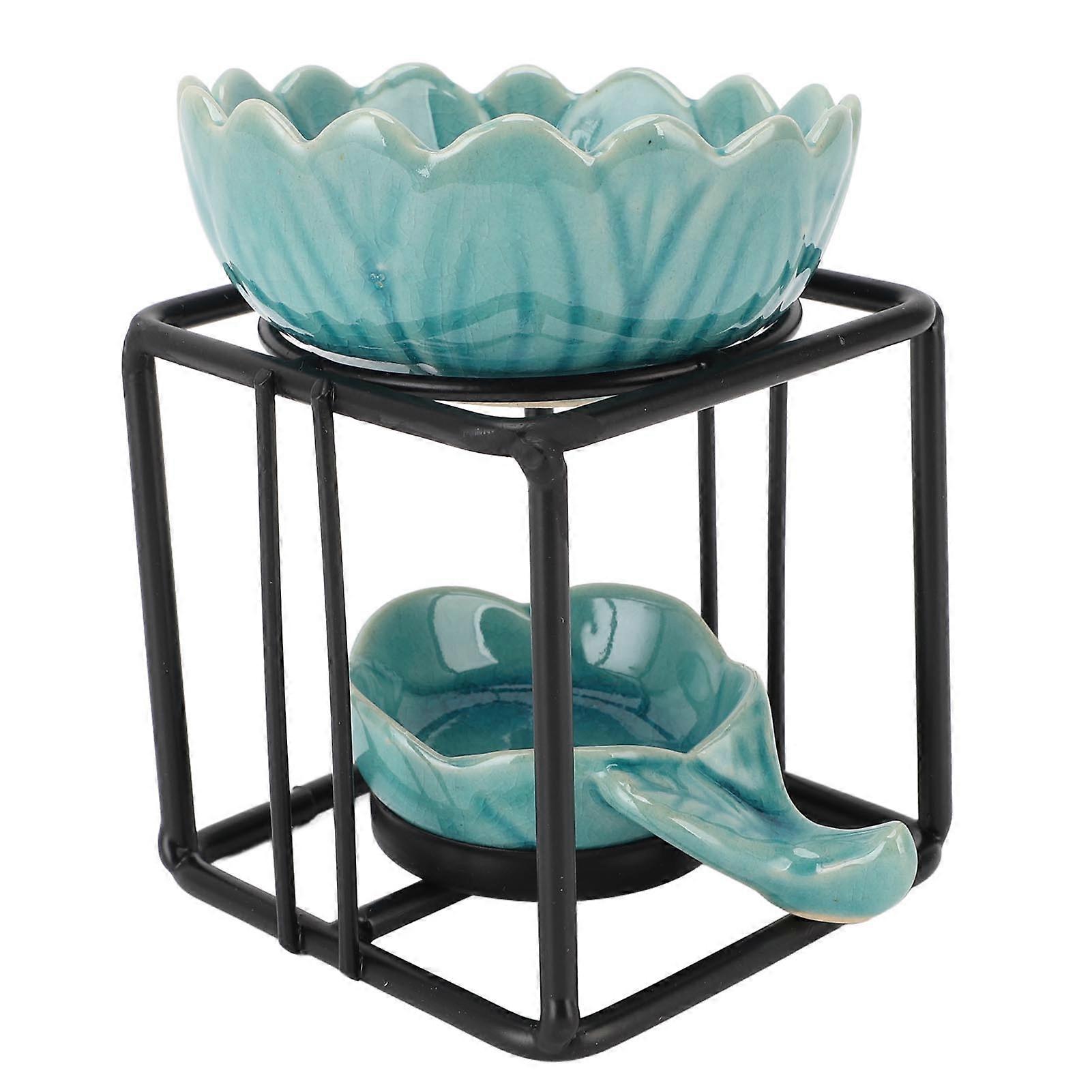 2pcs Iron Art Metal Aromatherapy Oil Burner Diffuser Candle Holder