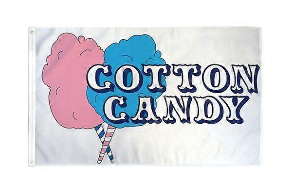 Cotton Candy Poly Flag Brass Grommets Type A 978