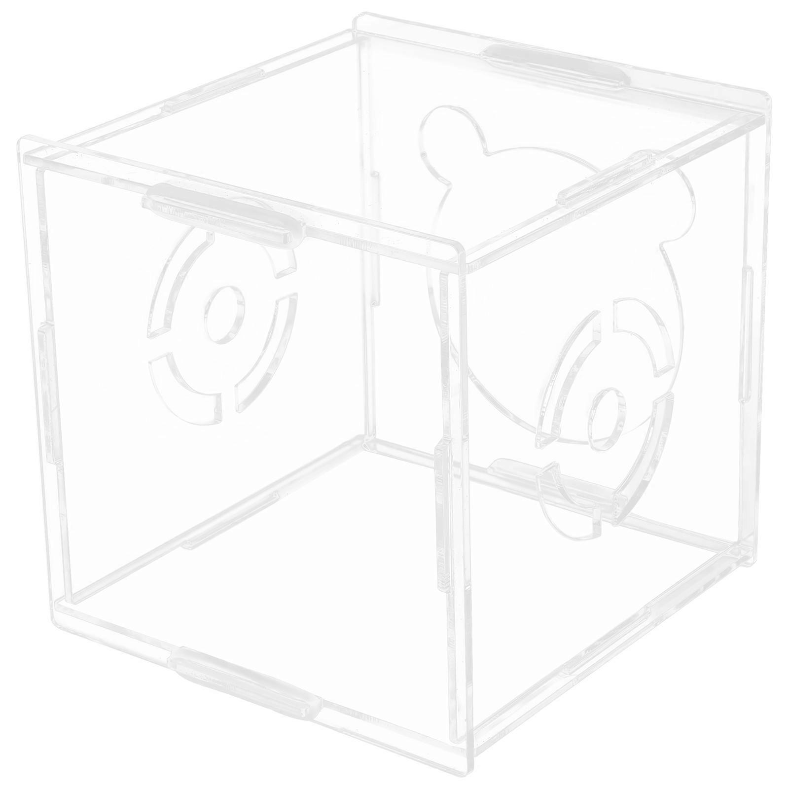Breathable Acrylic Hamster Hideout for Small Animals 4Pcs Mini Huts