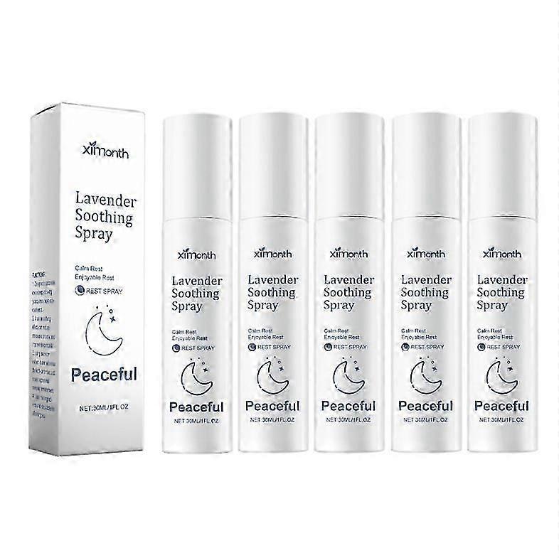 1-5pcs Lavender Sleep Spray - Relaxing Body Care for Deep Sleep & Refreshing Mornings - 30ml