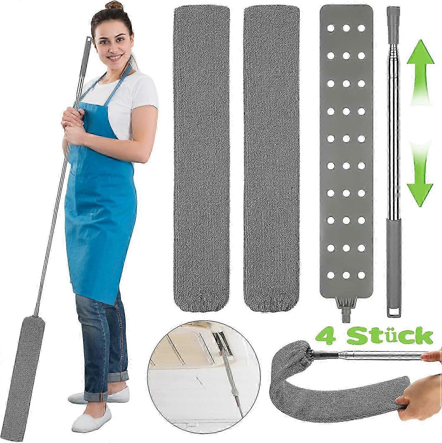 Extendable Telescopic Duster 1.4m for High Ceiling and Difficult-to-Clean Regions