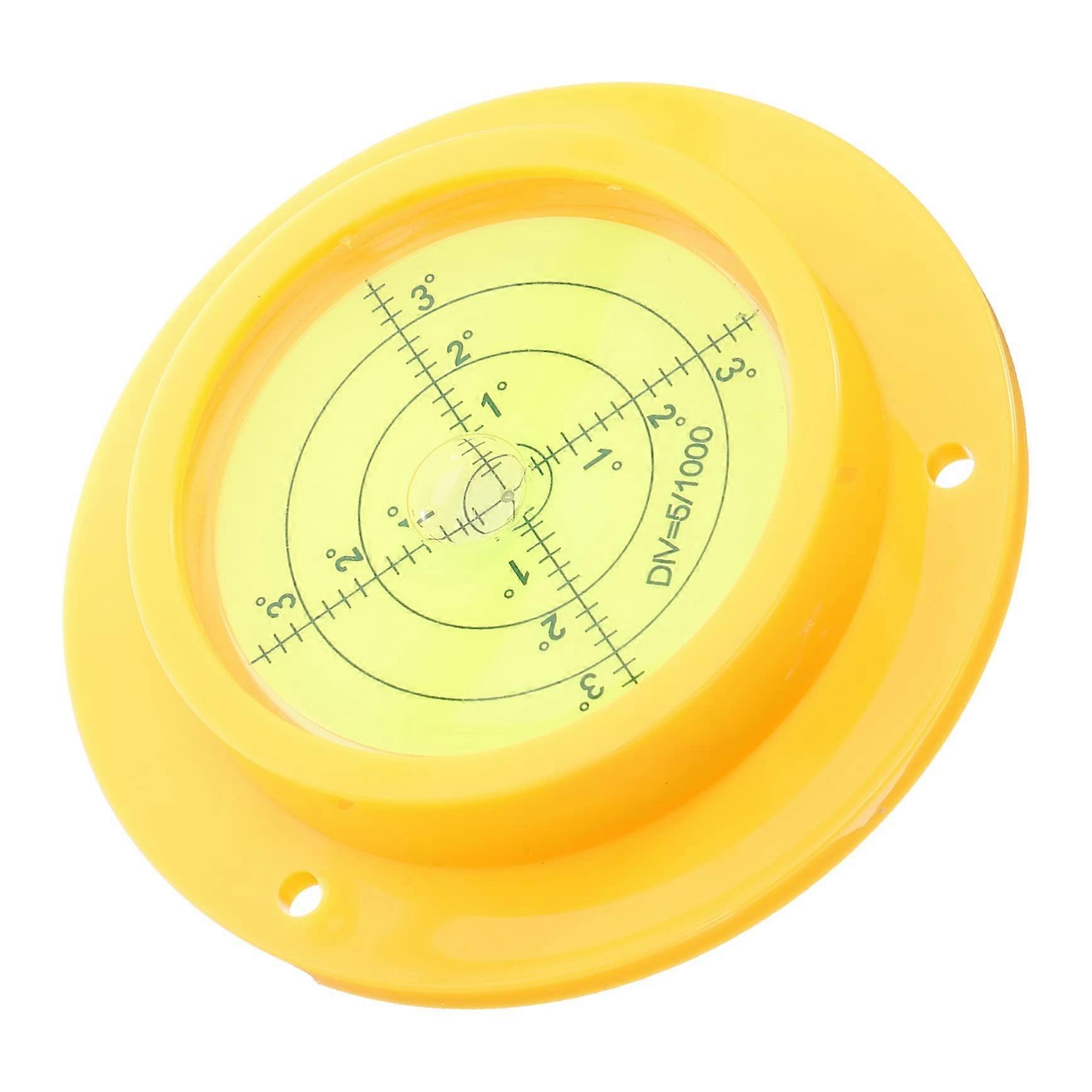 Portable Universal Bubble Level With Base Precision For Caravans And Construction Acrylic Material