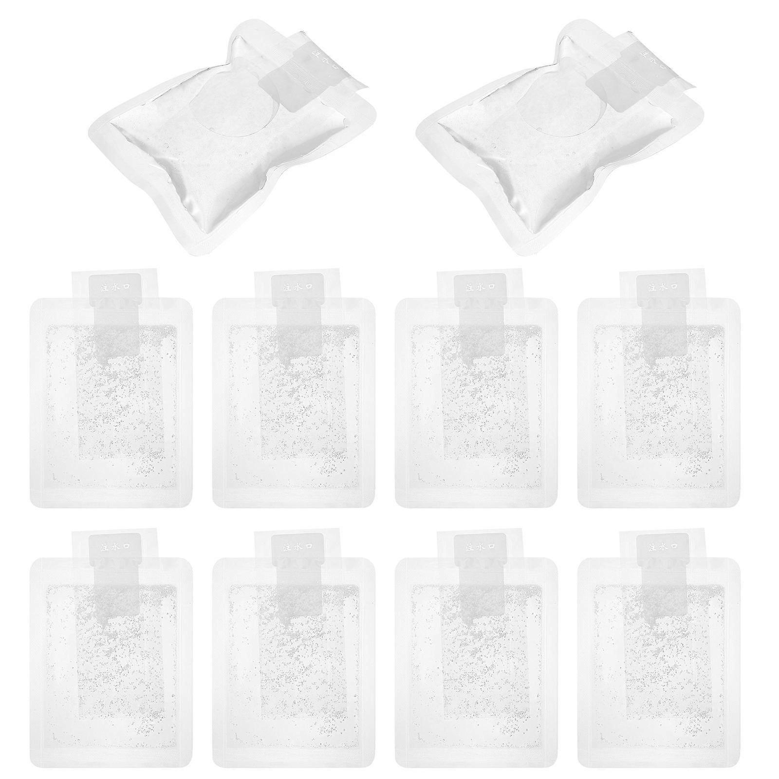Household Ice Packs Portable Ice Bags for Home Use 60Pcs Convenient Water Filling