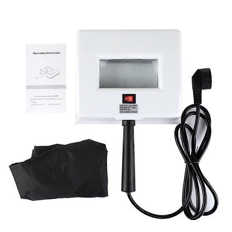 Skin UV Analyzer Wood Lamp Testing SPA Skin Care Tools EU Plug