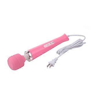 Tutuviw Wired Poderoso Massageador Elétrico Portátil, Massagem Pessoal nas Costas com Forte Vibração para Recuperação de Esportes em Casa, Dores Musculares, Dor no Corpo (Rosa)