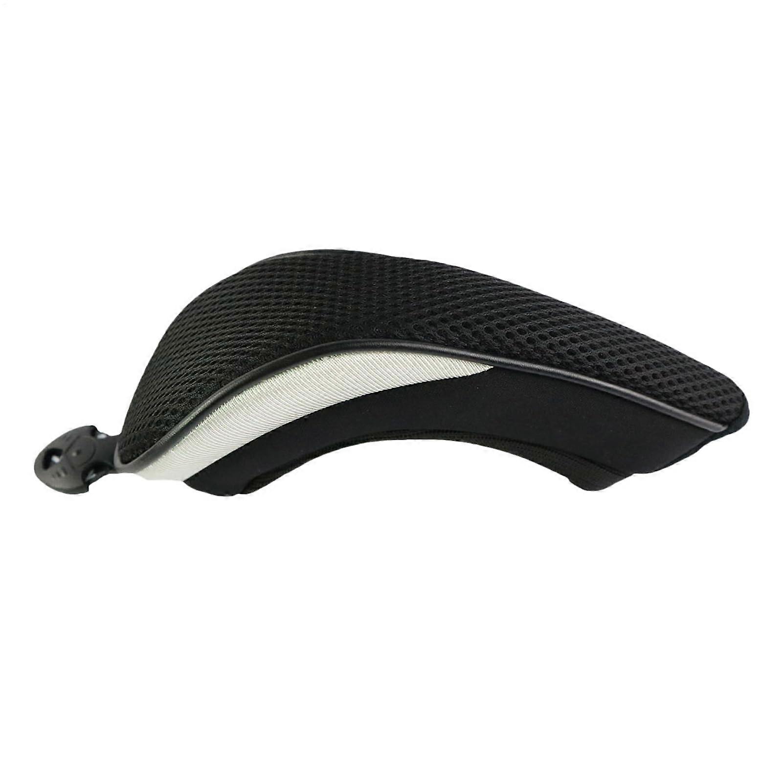 Golf Head Covers  WaterResistant, Black, Protective For Driver, Fairway, Hybrid