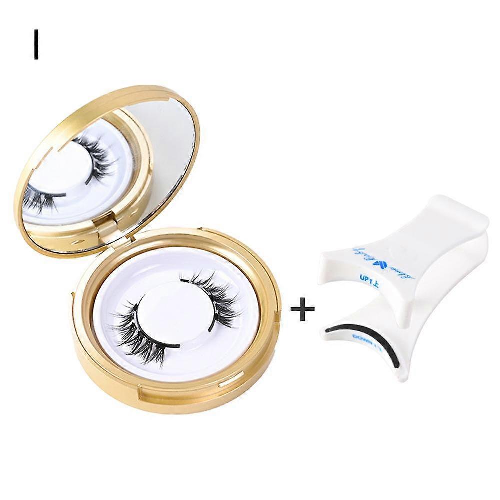 Handmade Soft Magnetic Eyelash Set with Curler Reusable 2-Second Easy Wear for Daily and Stage Use