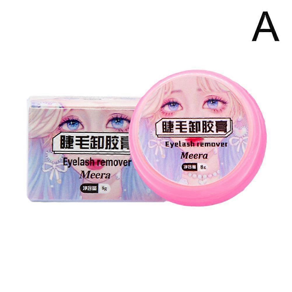 Professional Eyelash Extension Glue Remover 8g 5g Natural Plant-Based Formula Safe Gentle Quick Dissolving Portable Tube