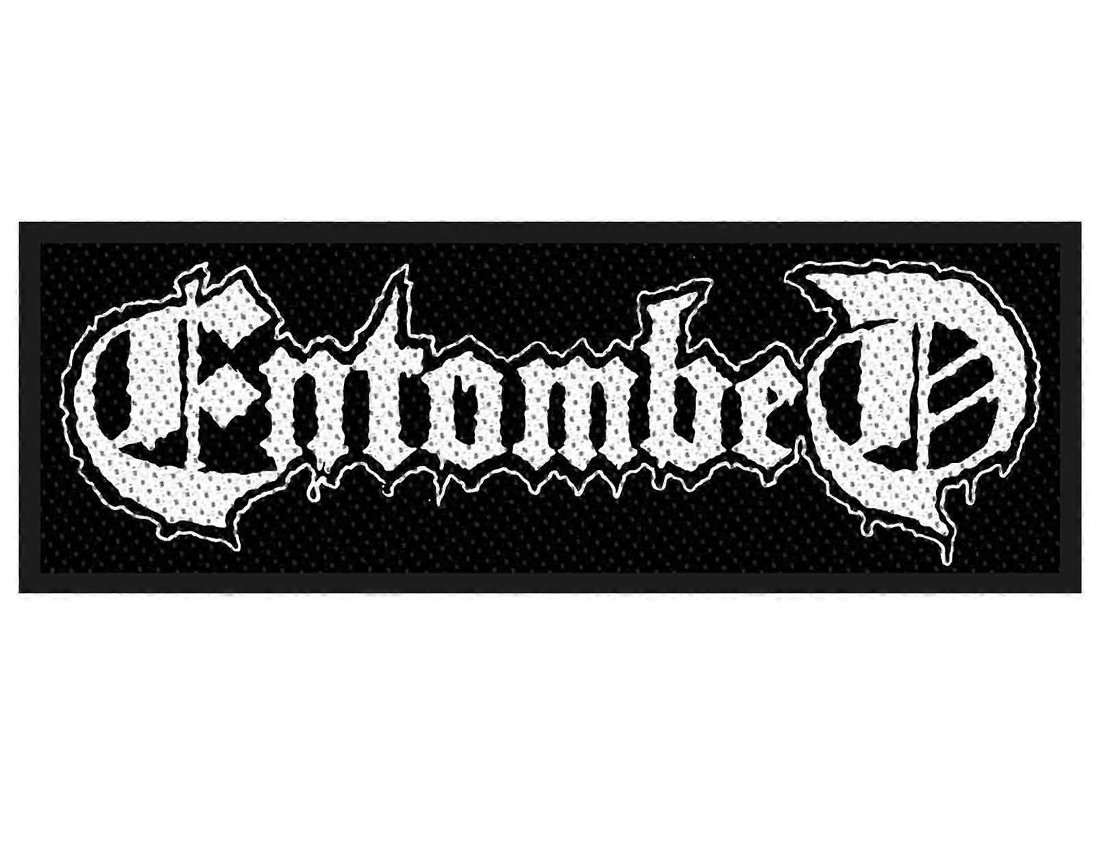 Entombed Patch Band Logo new Official Black