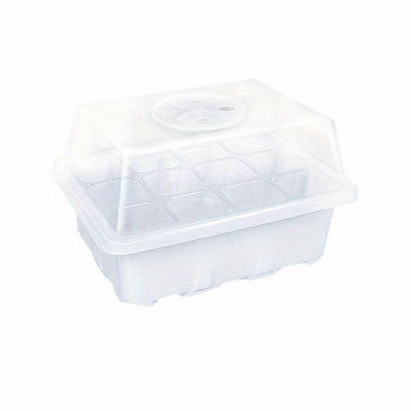 12 Hole Seedling Trays Seed Starter Starter Plant Flower Grow Box Propagation for Gardening Grow Starting Germination Box 2025
