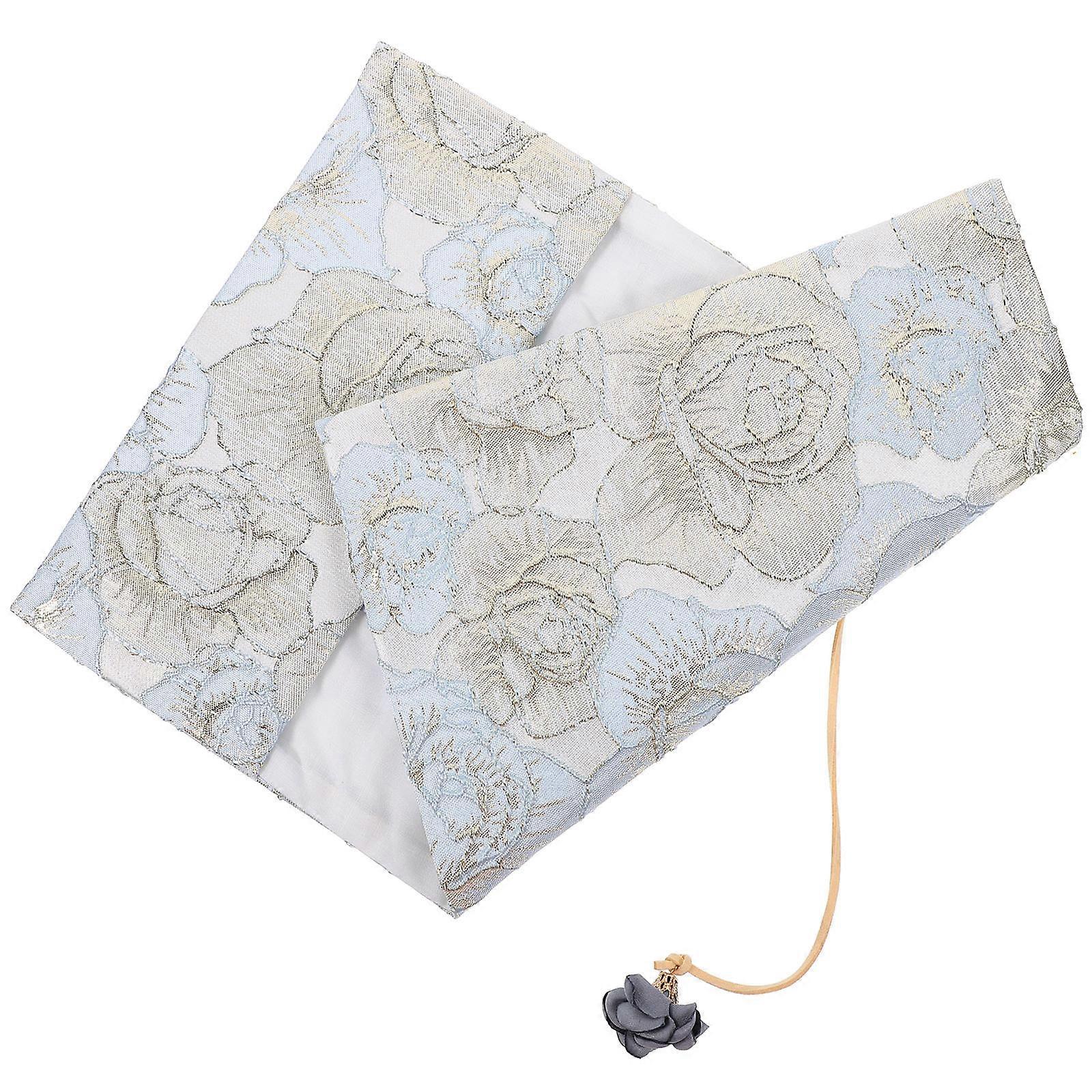 Stylish Cloth Book Sleeve Decorative Protector for 4Pcs Cover