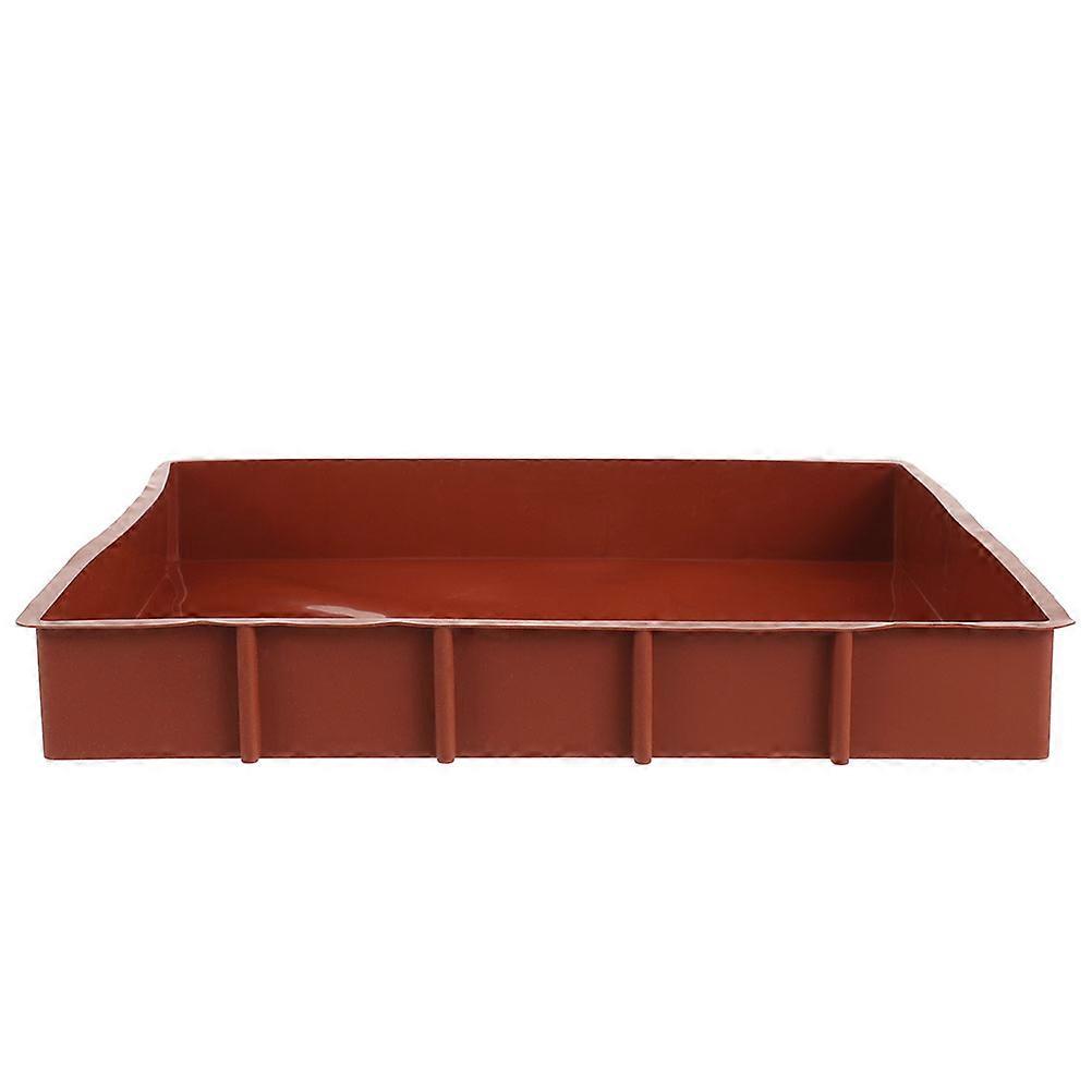 Rectangular Silicone Baking Pan for Bread 5Pcs Non-Stick Coffee Molds