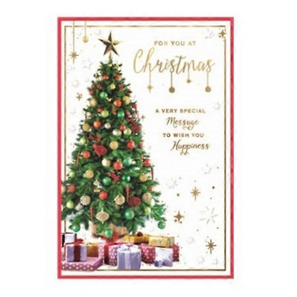 Simon Elvin Christmas Tree Greetings Card (Pack of 6)