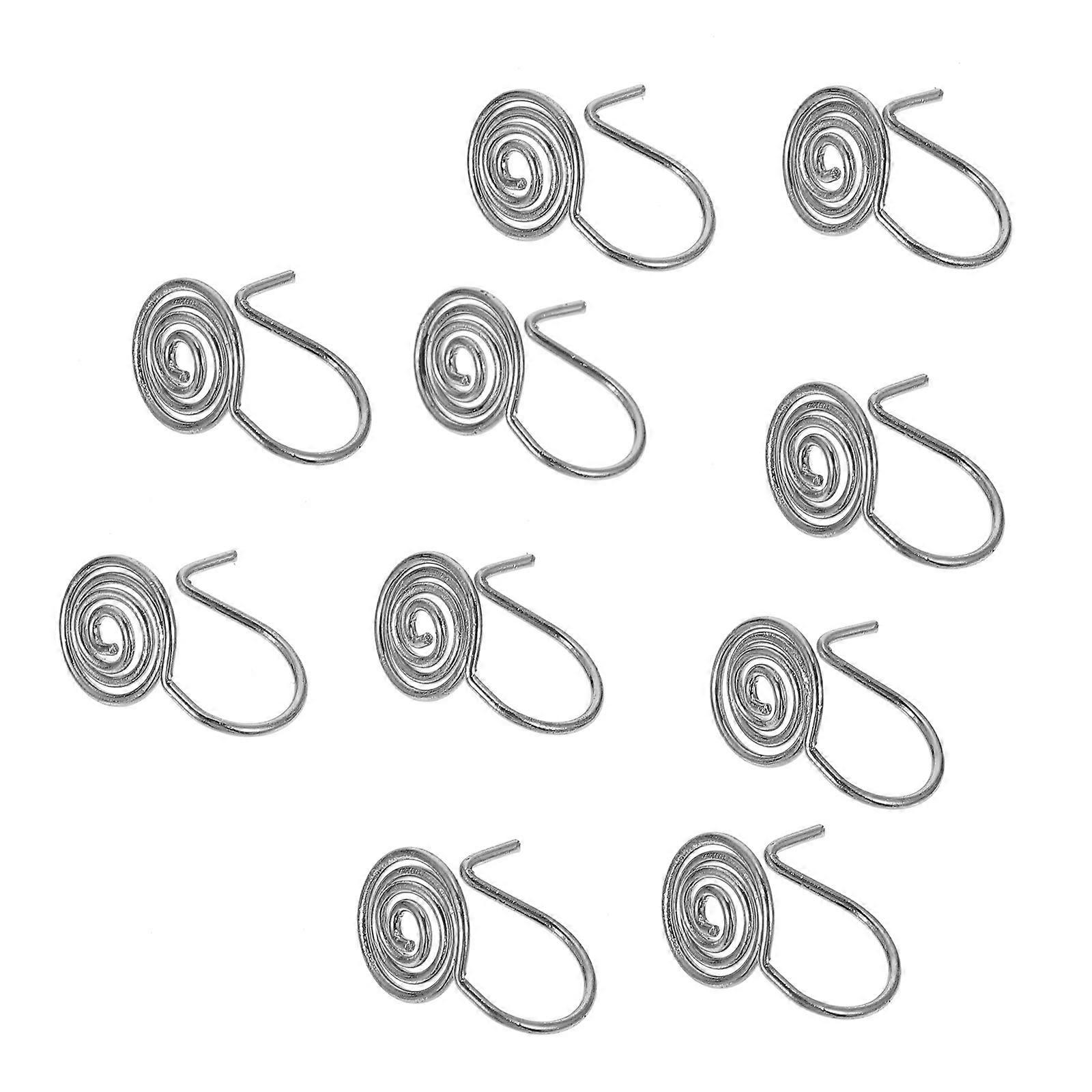 Silver Ear Clip Base for Earring Making 15Pcs DIY Jewelry Making Tool