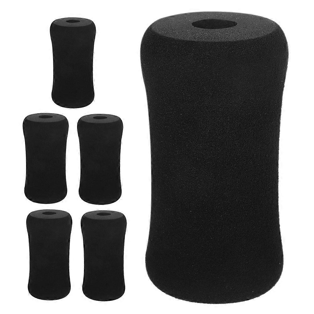 Roller Pads 6Pcs For Gym Training Fitness Enthusiasts Absorption Easy Maintenance