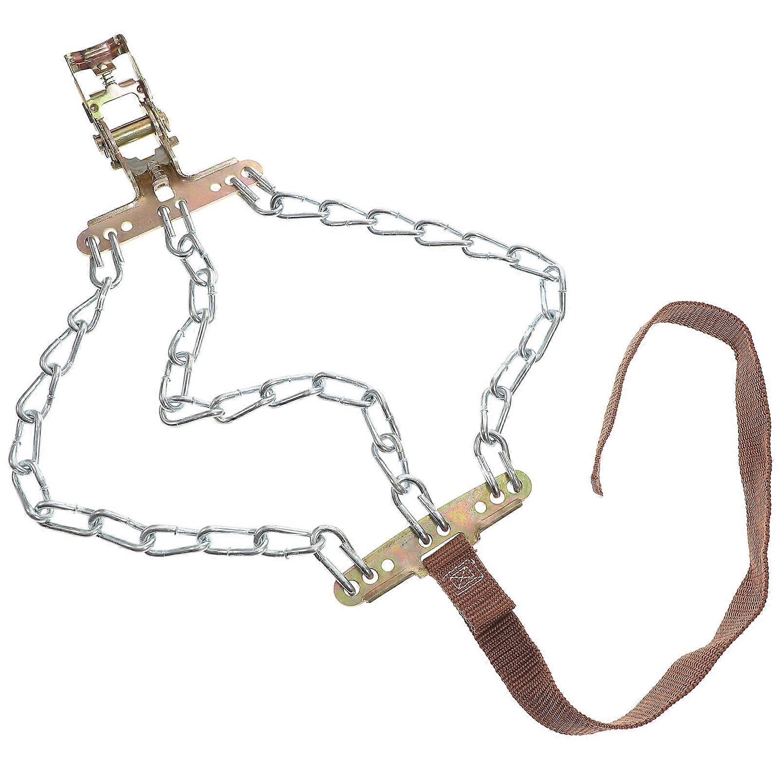 Car Winter Strap 8Pcs Snow Chains for Effective Anti-Skid Traction