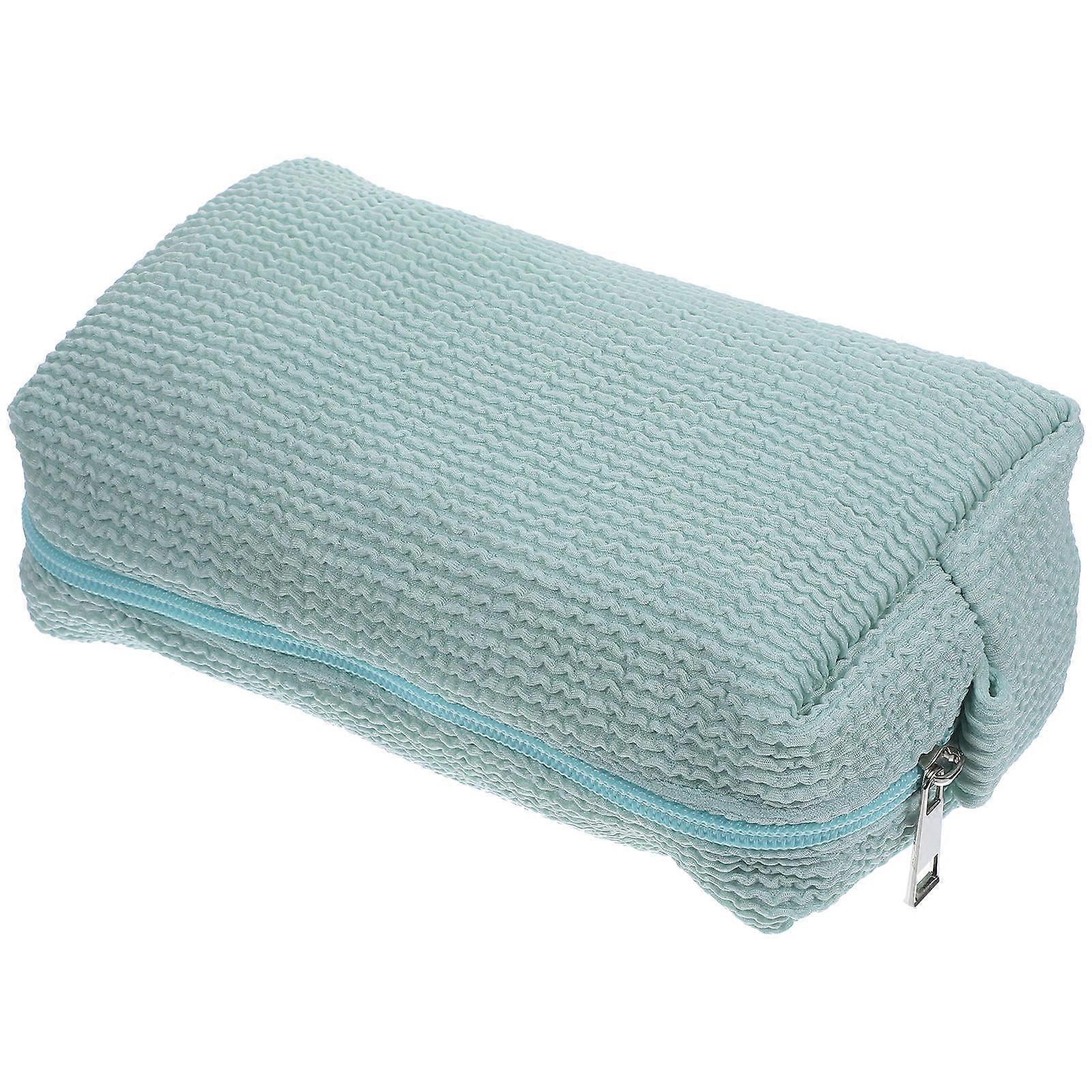 Large Capacity Makeup Bag Zipper Cosmetics Bag Multipurpose Design for Daily Use 1Pack