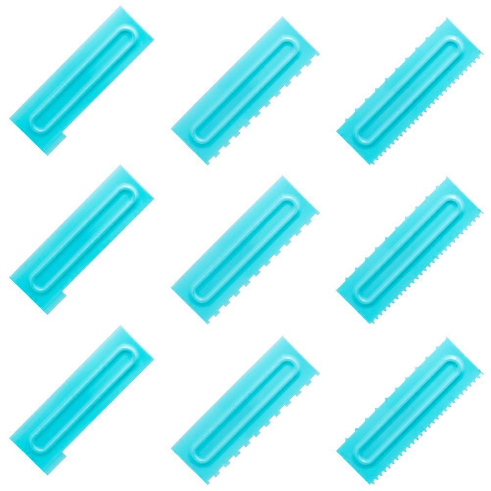 Fondant Smoothing Tool 36 Pcs Rectangular Cake Smoother Designed For Home Baking And Professional Pastry Crafting Suitable For Cake Decorating