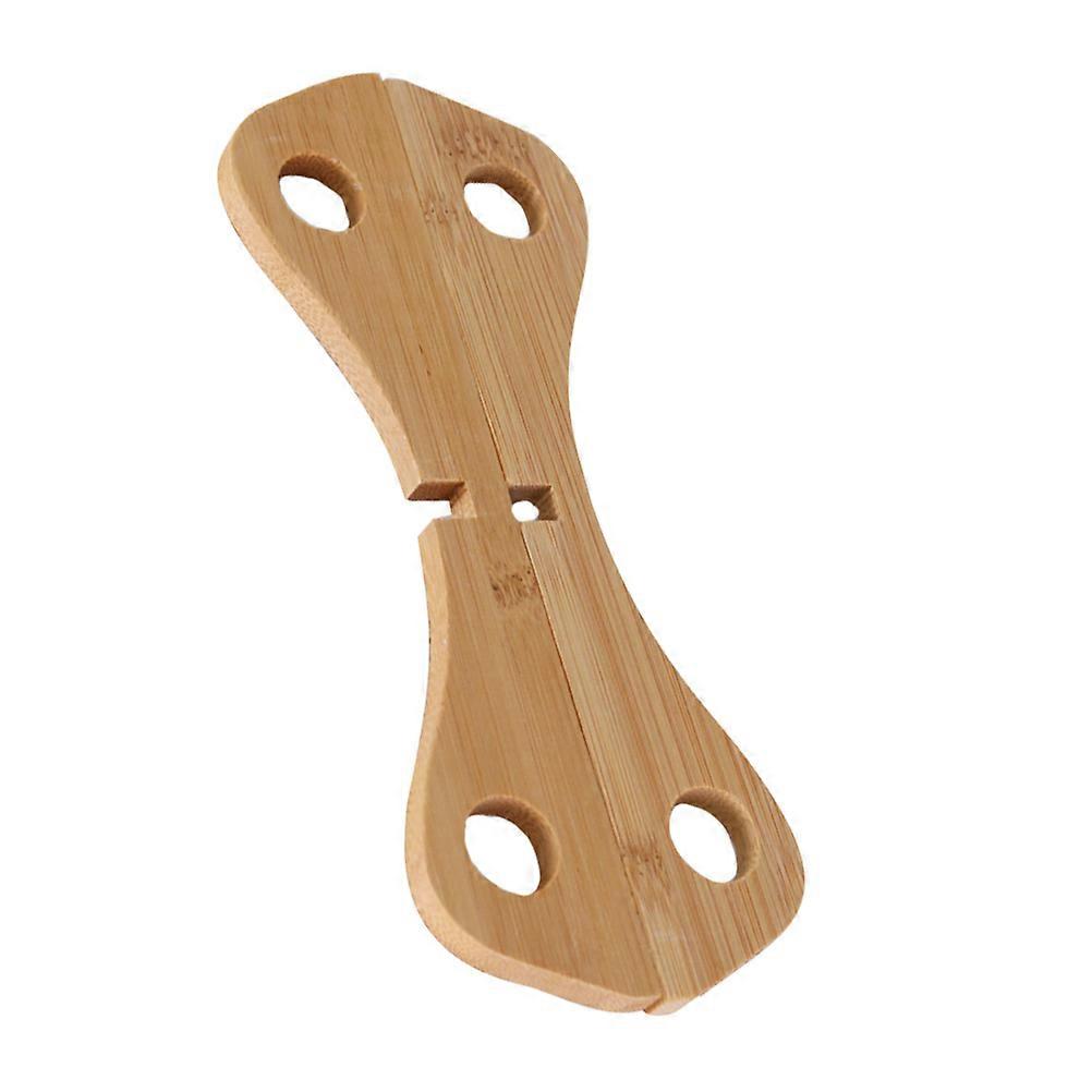 Bamboo Trivets Heat Resistant Pot Holders for Kitchen 5Pcs