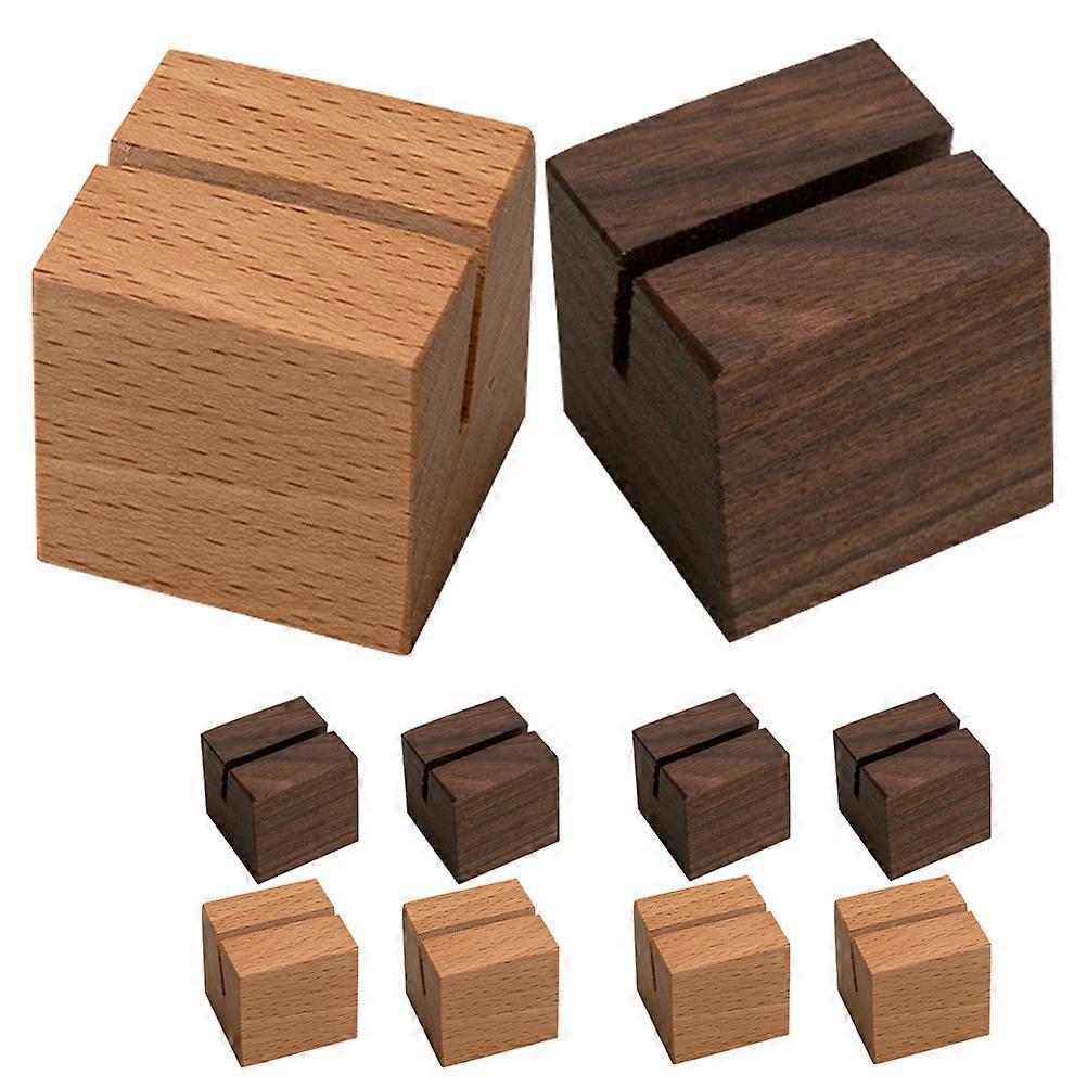 Assorted Color Square Table Name Holders 50 Pcs for Offices Meetings Parties Display Notes