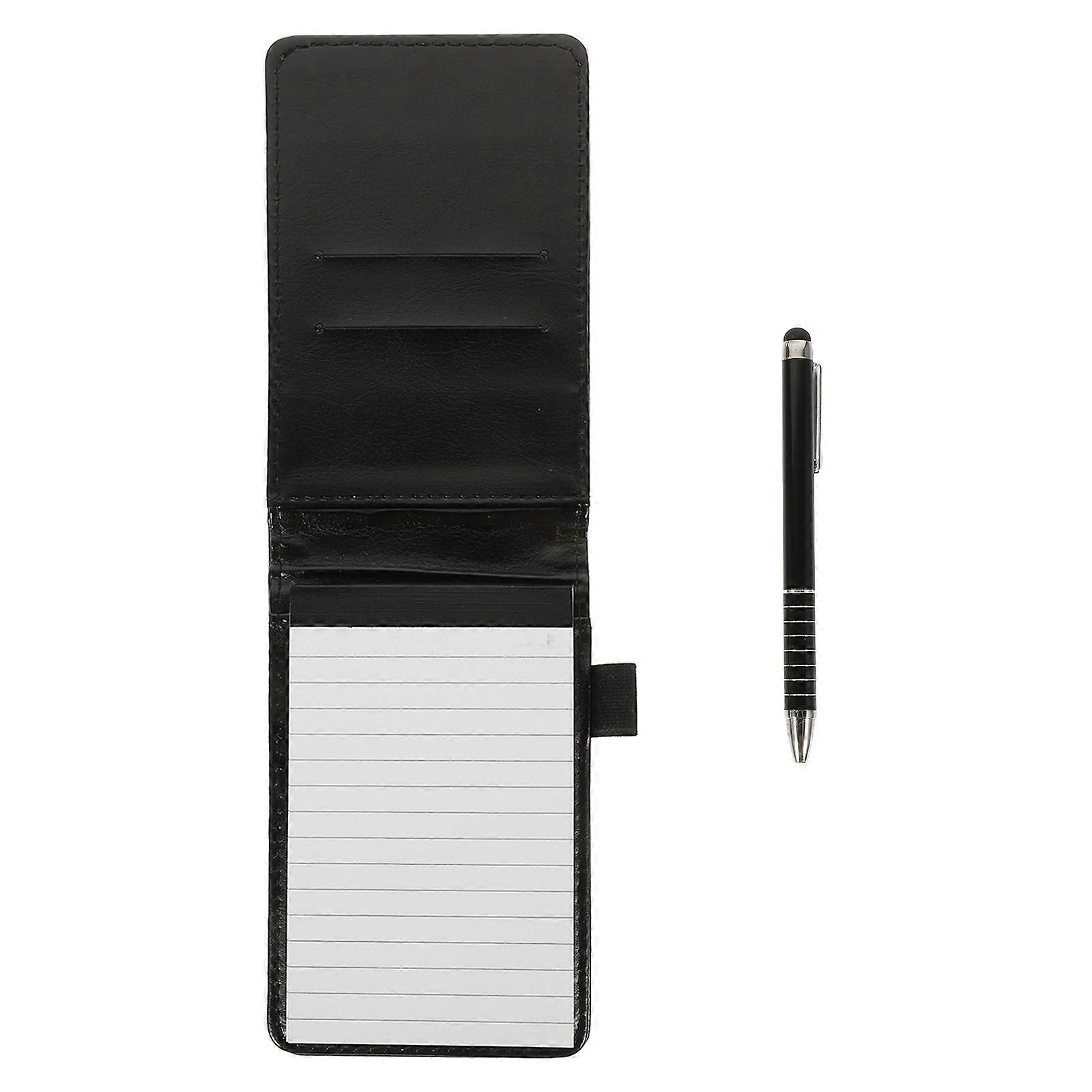 Household Notebook Daily Use Pocket Notepad for Writing 3Sets Black