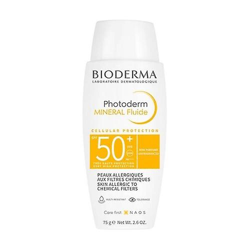 Fluid mineral photoderm SPF 50+ 75 ml of cream