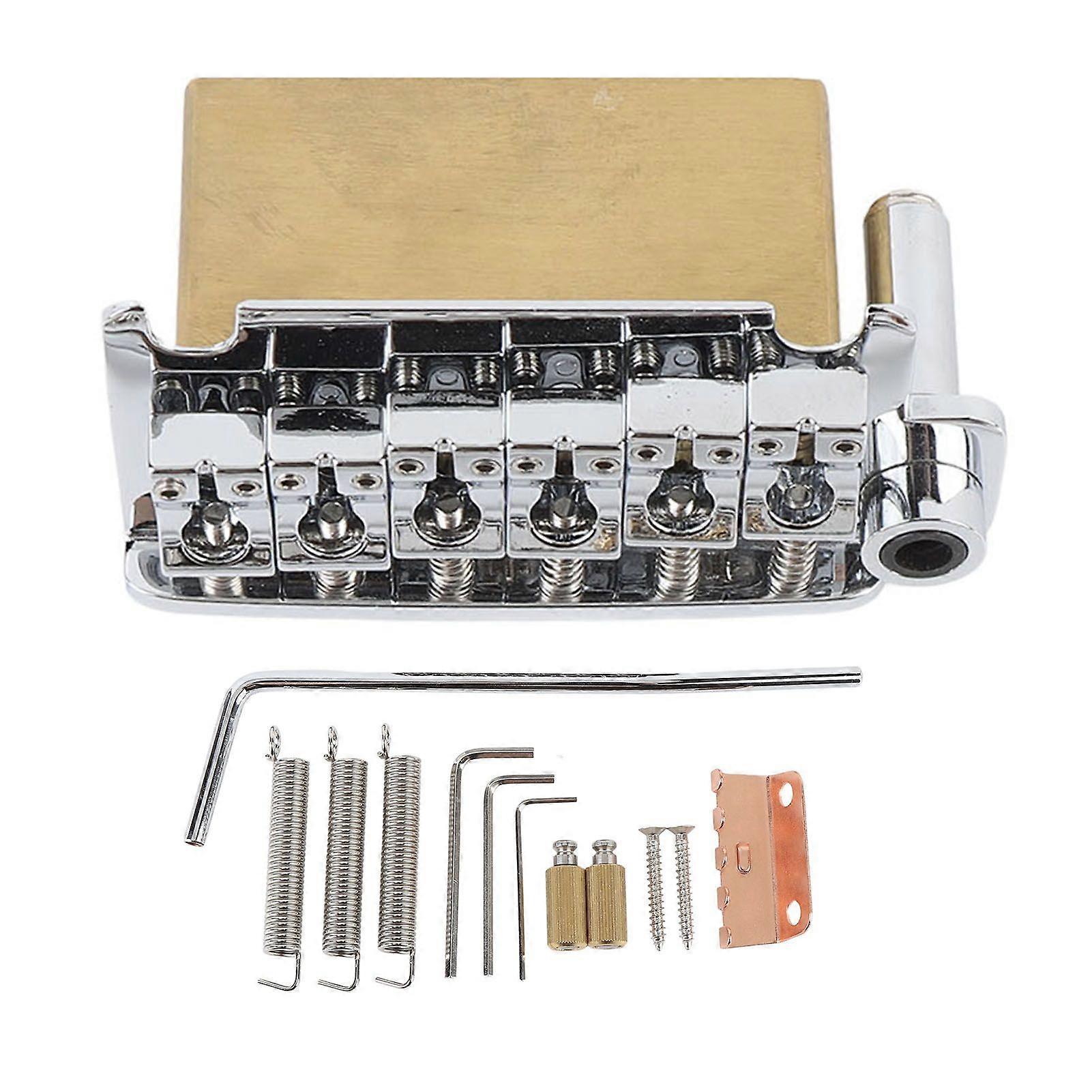 Electric Guitar Tremolo Bridge 54mm String Spacing 6 String Guitar Bridge Replacement